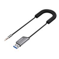 Savio TR-16 Zender AUX-adapter met handsfree functie, Bluetooth 5.3, Google Assistant/Siri - thumbnail