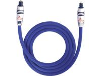 Toslink Audio Aansluitkabel [1x Toslink-stekker (ODT) - 1x Toslink-stekker (ODT)] 2.00 m Blauw Oehlbach XXL® Series 80 - thumbnail