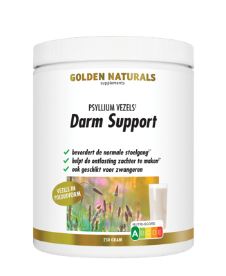 Darm support psyllium vezels 250 Gram