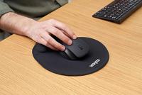 Muismat Nilox Zwart 25 x 22 cm - thumbnail