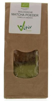 Vitiv Matcha poeder bio 100 Gram Vitiv Matcha poeder bio 100 Gram