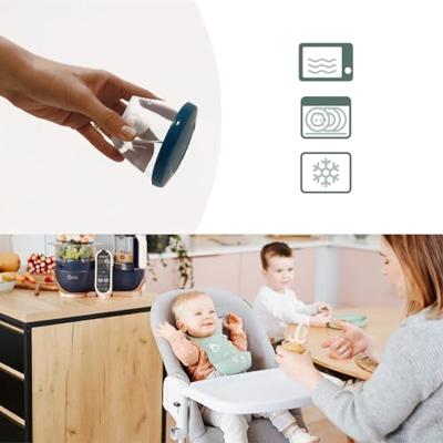 Set van 6 hermetisch afsluitbare bakjes 250 ml BABYMOOV Babydol set van 6 - thumbnail