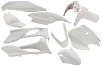 Edge Plaatset 9-delig voor yamaha jog r/ mbk machg - metallic wit - thumbnail