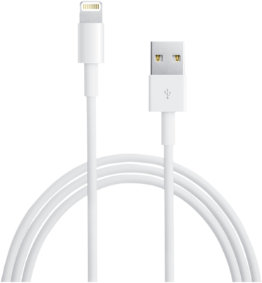 Kabel Lightning Apple ME291ZM/A 50 cm Wit