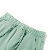 Kindershorts met trekkoord 104 lichtkaki - thumbnail