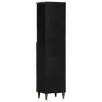 Badkamerkast 38x33x160 cm massief mangohout - thumbnail