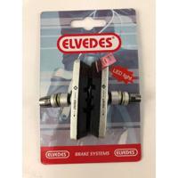 Elvedes Cable Systems BV Elvedes 6800 v-brake remblok set alu. 58 mm. met led - thumbnail