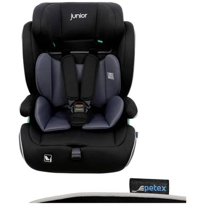 Petex Supreme Plus 1151 ISOFIX schwarz HDPE nach ECE R129 Kinderzitje Zwart