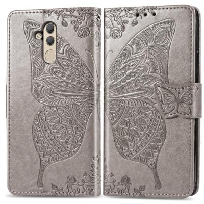 Butterfly Love bloemen reliëf horizontale Flip lederen case voor Huawei mate 20 lite met houder & kaartsleuven & portemonnee (grijs) Butterfly Love bloemen reliëf horizontale Flip lederen case voor Huawei mate 20 lite met houder & kaartsleuven & portemonnee (grijs)