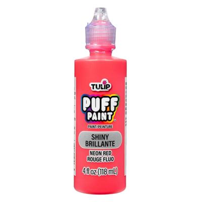 Tulip • dimensional fabric paint puff neon red 118ml