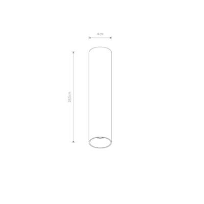 Lyora Witte smalle plafondspotFourty S - 10734