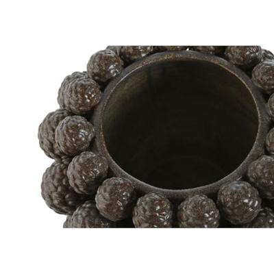 Vaas Home ESPRIT Bruin Keramiek ananas 30 x 30 x 20 cm Vaas Home ESPRIT Bruin Keramiek ananas 30 x 30 x 20 cm