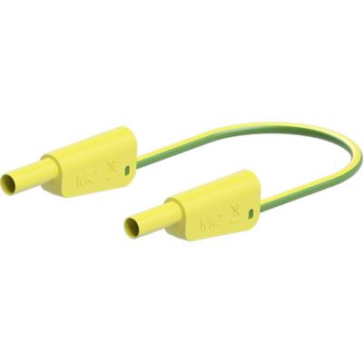 Stäubli SLK-4A-S10 meetkabel [ - ] 200 cm geel, groen 1 st.
