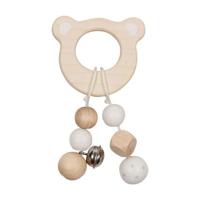 Goki houten grijpring beer - thumbnail