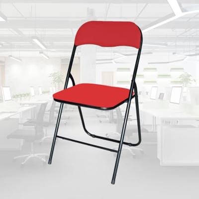 Klapstoel BRASQ FC100 rood-zwart Klapstoel BRASQ FC100 rood-zwart