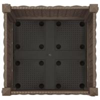 VidaXL Plantenbak verhoogd 40x40x23 cm polypropyleen - thumbnail