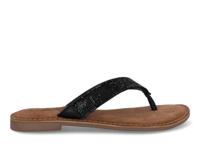 Lazamani - Leren slippers met strass-ste Leer Dames - thumbnail