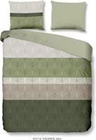 Sleeptime Flanel Stone Stripe Grijs 240 x 200/220 cm - thumbnail