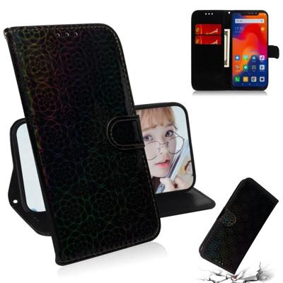 Voor Xiaomi Redmi Note 6/6 Pro effen kleur kleurrijke magnetische Buckle horizontale Flip PU lederen draagtas met houder & kaartsleuven & portemonnee