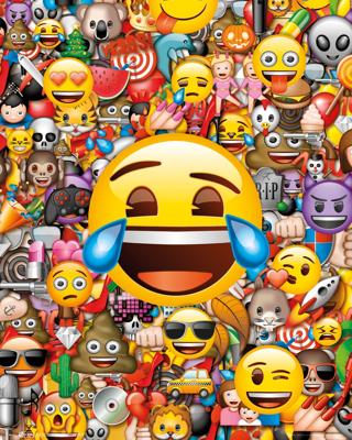 GBeye Emoji Collage Poster 40x50cm GBeye Emoji Collage Poster 40x50cm
