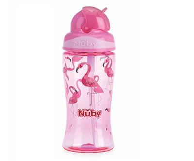 Nuby Flip-It Beker uit Tritan™ Roze 3jaar+ Nuby Flip-It Beker uit Tritan™ Roze 3jaar+