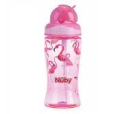 Nuby Flip-It Beker uit Tritan™ Roze 3jaar+ - thumbnail