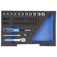 Gedore 1100 CT1-20 2835886 Dopsleutelset Metrisch 1/4 (6.3 mm) 44-delig - thumbnail