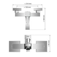 EISL CALVINO mengkraan bad | chroom - NI023THI NI023THI - thumbnail