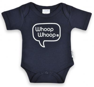 Funnies Romper Whoop Whoop Junior Katoen Zwart Maat 50/56 Funnies Romper Whoop Whoop Junior Katoen Zwart Maat 50/56