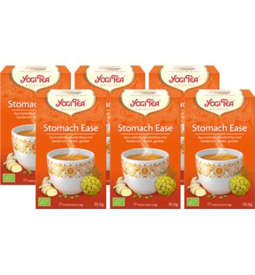 Yogi Tea Stomach ease bio 17 Zakjes Yogi Tea Stomach ease bio 17 Zakjes