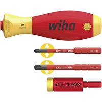 Wiha 41478 | momentset easytorque adapter electric | met slimvario® houder en slimbits sl/pz | 4-delig - 41478 - thumbnail