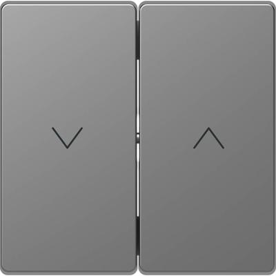 Merten MEG3855-6036 Wisselschakelaar Afdekking System Design RVS 1 stuk(s)