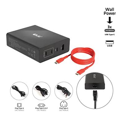 Club 3D Travel Charger 132W GAN technology oplader