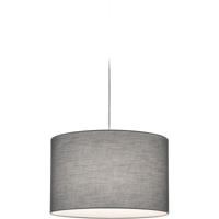 LED Railverlichting - Hanglamp - Trion Dual Hotia - 2 Fase - E27 Fitting - Rond - Mat Grijs - Aluminium - thumbnail