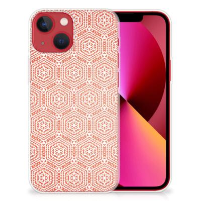 Apple iPhone 13 | TPU bumper | Pattern Orange Apple iPhone 13 | TPU bumper | Pattern Orange