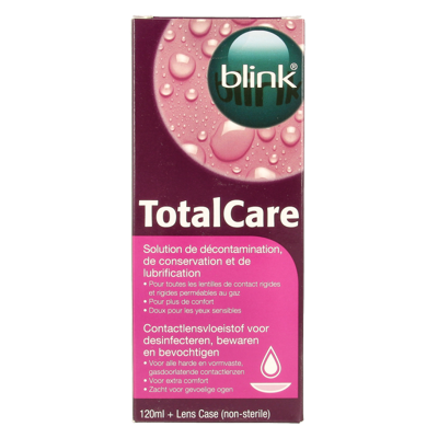 Total care solution & lenscassette 120 Milliliter