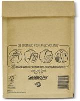 Mail Lite luchtkussenenveloppen, goud, C/0, 150 x 210 mm, doos van 100 stuks - thumbnail