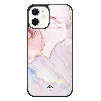 iPhone 12 glazen hardcase - Purple sky iPhone 12 glazen hardcase - Purple sky