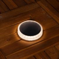 Solar grondspot round op zonne energie - thumbnail