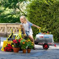 Rolly Toys 122776 RollyTanker Zilver met Waterspuit - thumbnail