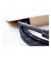 Cordial 14782 Jackplug Instrumenten Aansluitkabel [1x Jackplug male 6,3 mm (mono) - 1x Jackplug male 6,3 mm (mono)] 7.50 m Zwart, Blauw Textielmantel