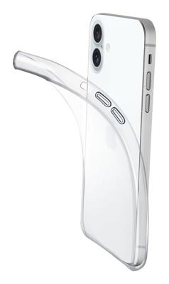 Cellularline Fine Case Backcover Apple iPhone 16 Plus Transparant Stootbestendig Cellularline Fine Case Backcover Apple iPhone 16 Plus Transparant Stootbestendig