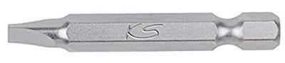 KS Tools 911.2762 Gleuf-bit 6 mm S2-staal Vernikkeld E 6.3 5 stuk(s)