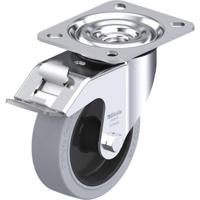 Blickle L-POEV 100G-FI-SG Zwenkwiel met rem Wieldiameter: 100 mm Draagvermogen (max.): 200 kg 1 stuk(s) - thumbnail