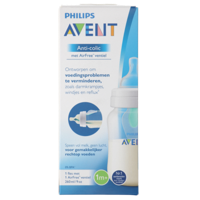 Philips AVENT Antikrampjes babyfles met AirFree-opening 260ml (1 stuks) - thumbnail