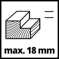 Einhell Einhell Elektrohobel TE-PL 900 Elektrische schaafmachine Schaafbreedte: 82 mm 900 W 230 V Felsdiepte (max.): 18 mm - thumbnail