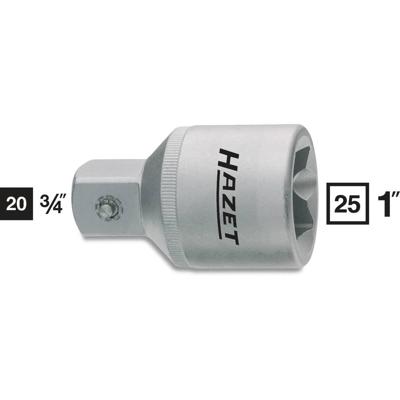 Hazet 1158-2 Dopsleuteladapter 3/4 inch Aandrijving 1 (25 mm) 70 mm 1 stuk(s) Hazet 1158-2 Dopsleuteladapter 3/4 inch Aandrijving 1 (25 mm) 70 mm 1 stuk(s)
