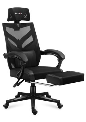 HUZARO COMBAT 5.0 BLACK GAMING STOEL