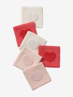 Set van 6 sponsdoekjes ecru - thumbnail