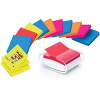Post-it Super Sticky Z-notes dispenser Pro Color wit, voor ft 76 x 76 mm, inclusief 12 blokken van 90 vel - thumbnail
